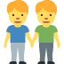 👬 Arti Emoji Pria Bergandengan Tangan