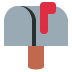 📫 Kotak Surat Tertutup dengan Arti Emoji Bendera Terkibar