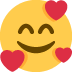 🥰 Arti Emoji Wajah Tersenyum dengan Hati
