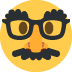 🥸 Arti Emoji Wajah Tersamar